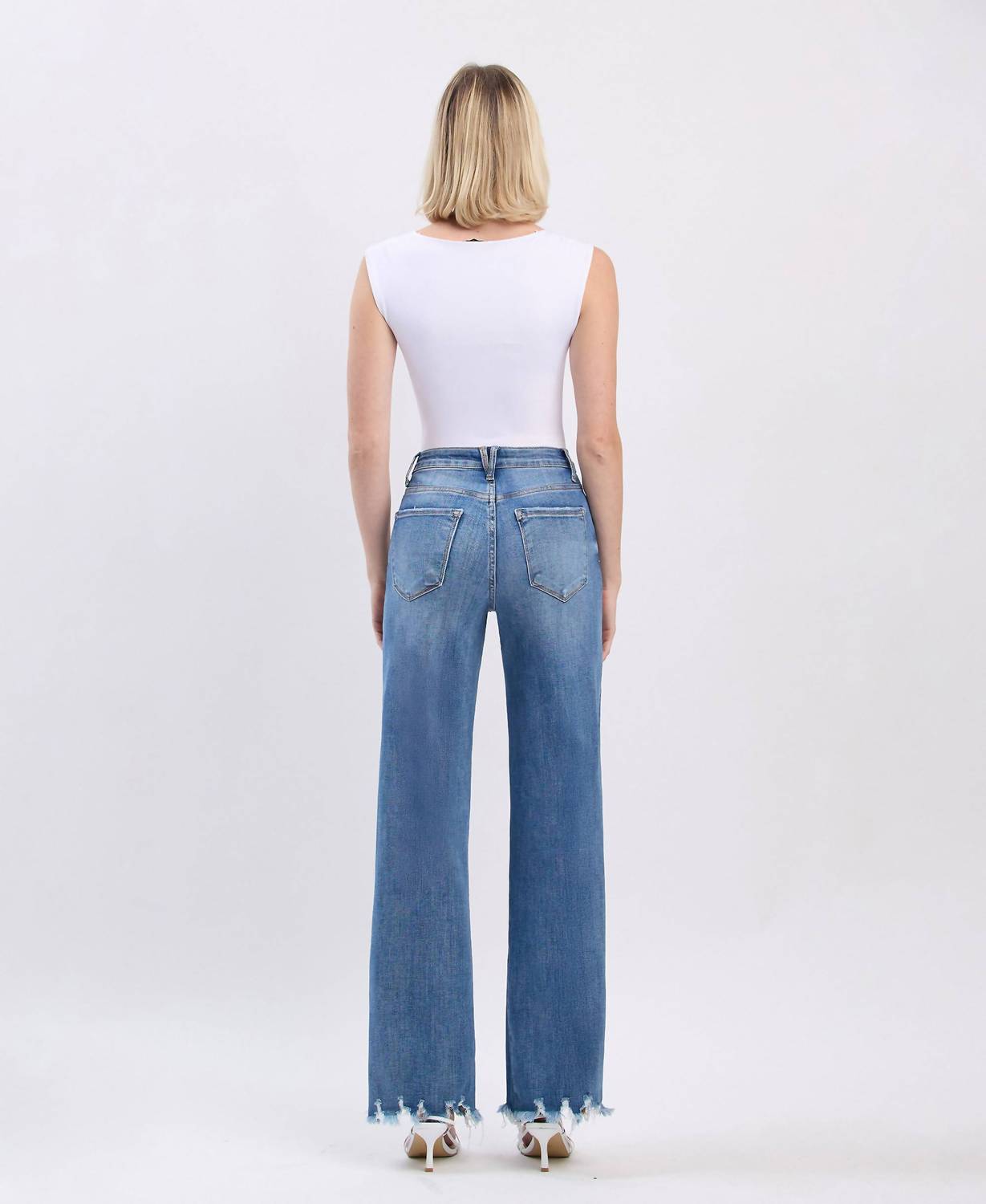 Lovervet - Alessia Tummy Control 90's High Rise Loose Jeans