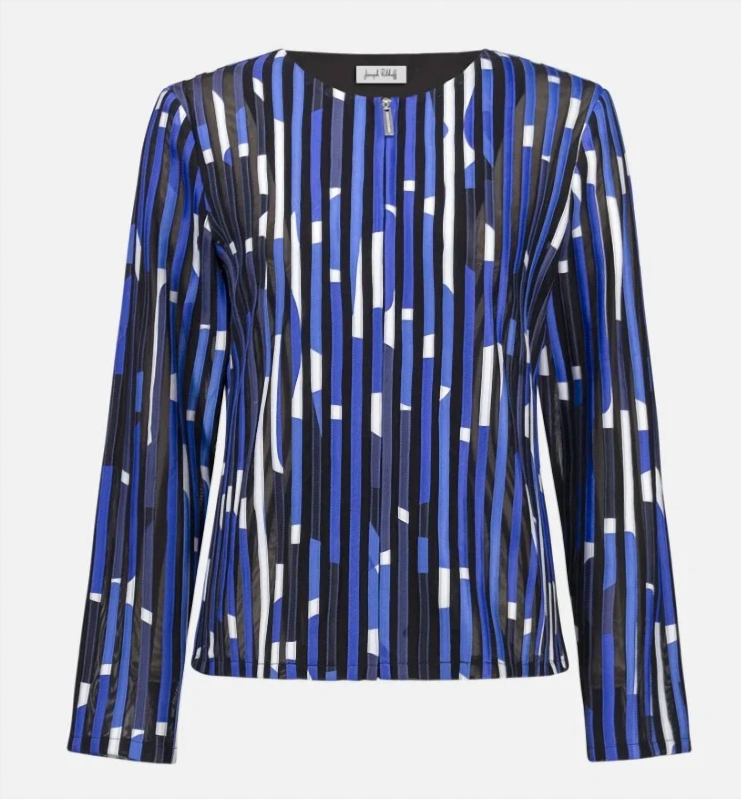 Joseph Ribkoff - Soutache Geometric Jacket