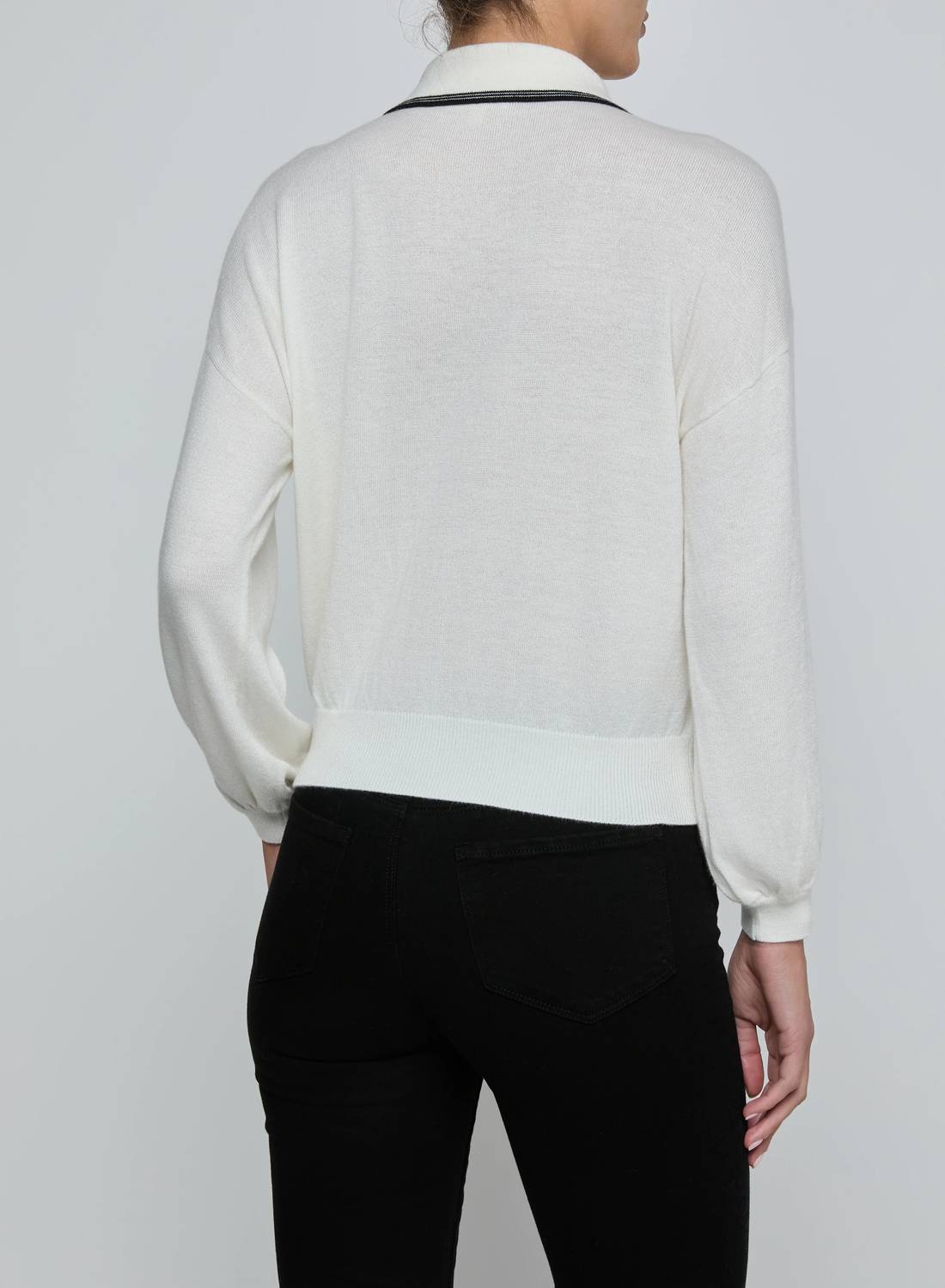 L'Agence - Malaki Cropped Sweater
