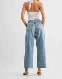 JUST BLACK DENIM Barrel Twist Jean in medium wash - women's jeans - view 4