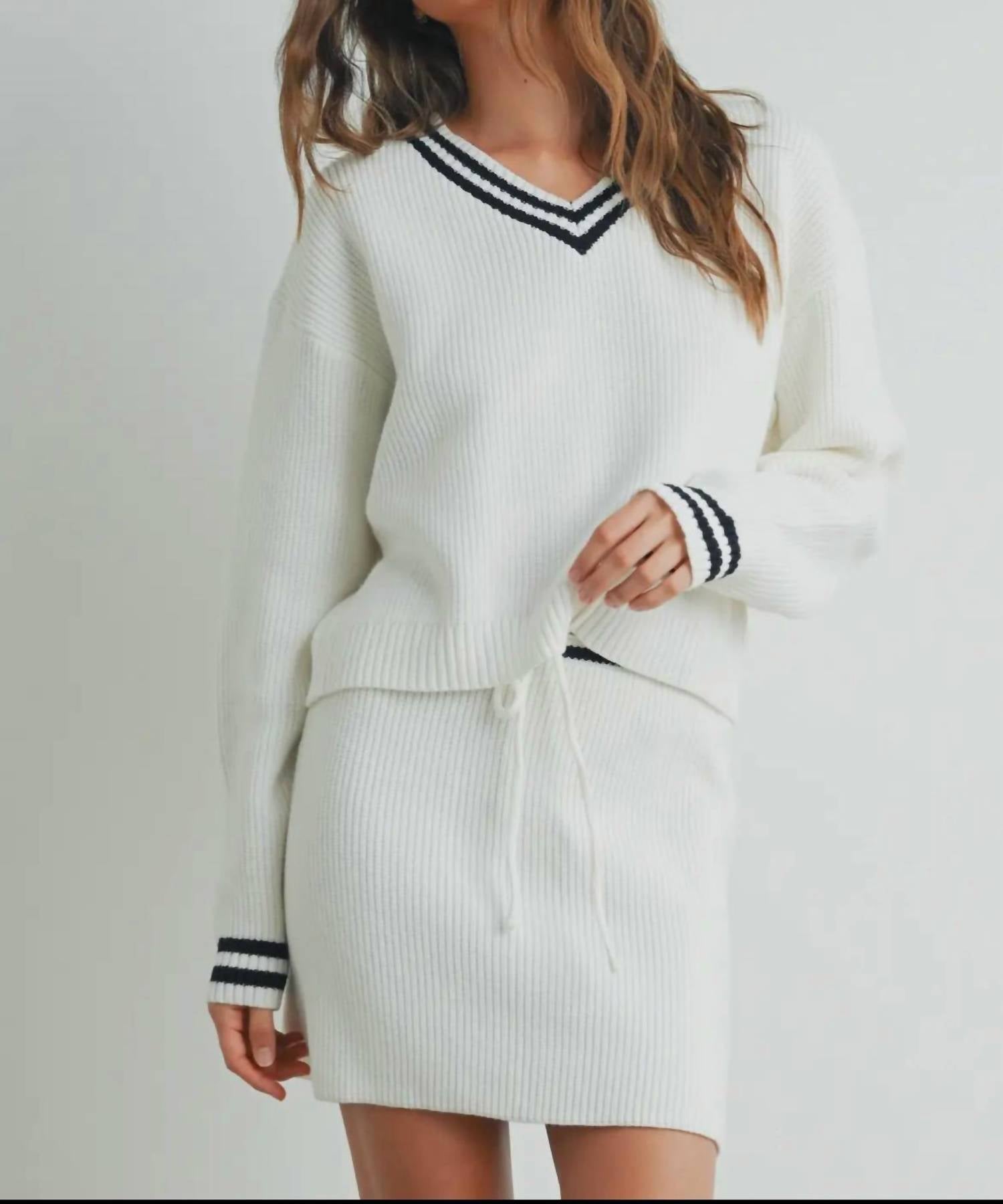 Buttermelon - Sweater Top and Skirt