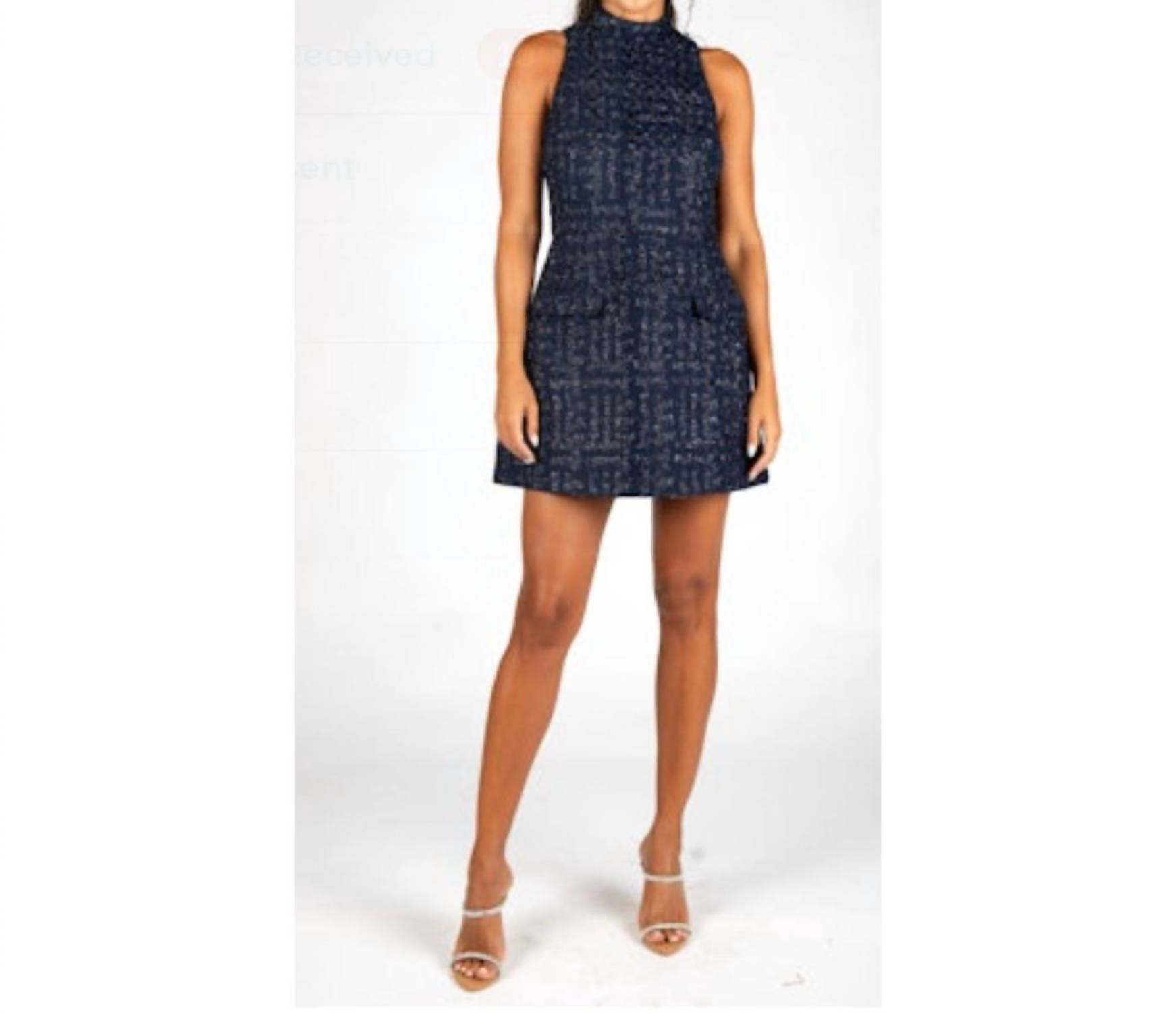 Sincerely Ours - Women's Darcy Tweed Mini Dress