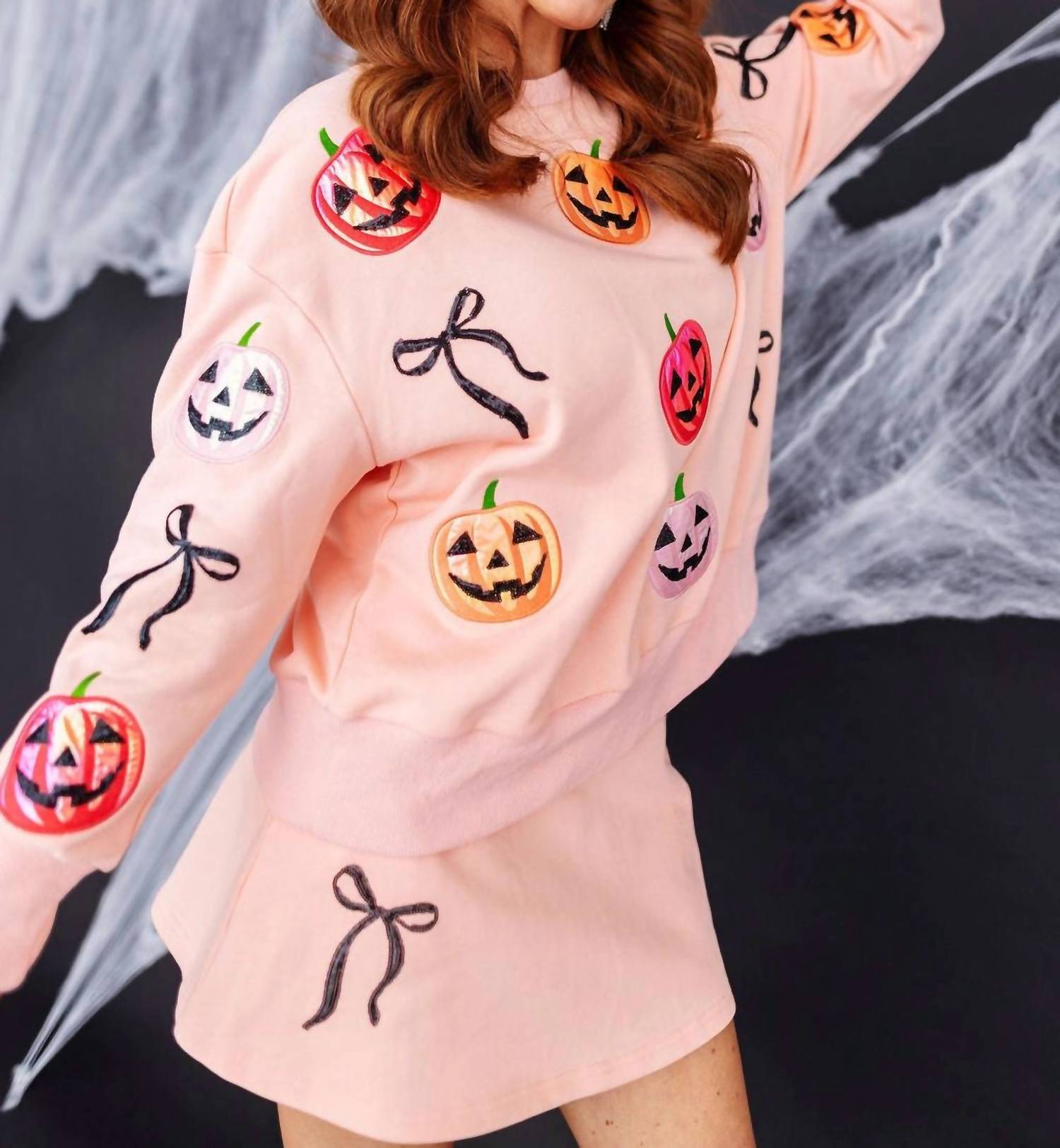 Brianna Cannon - Jackie O Lantern Sweatshirt