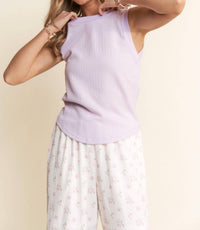 J.Nna - Sleeveless Textured Tank