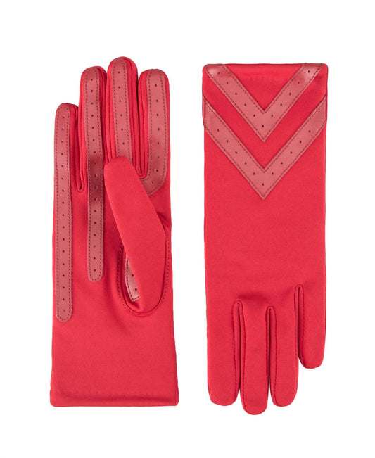 Isotoner - Women’s Smartdri Chevron Touchscreen Gloves