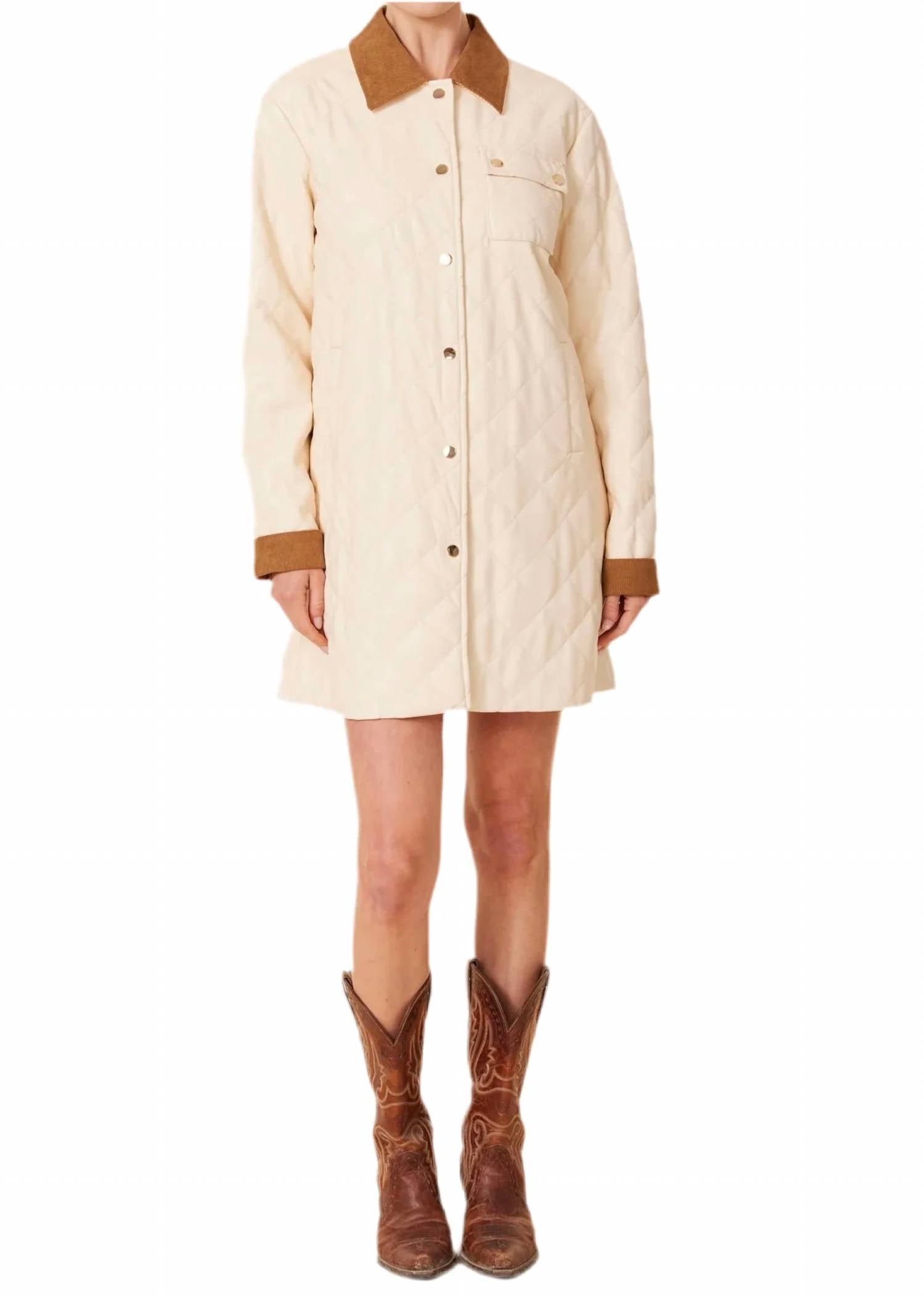 Dolce Cabo - Long Sleeve Quilted Jacket