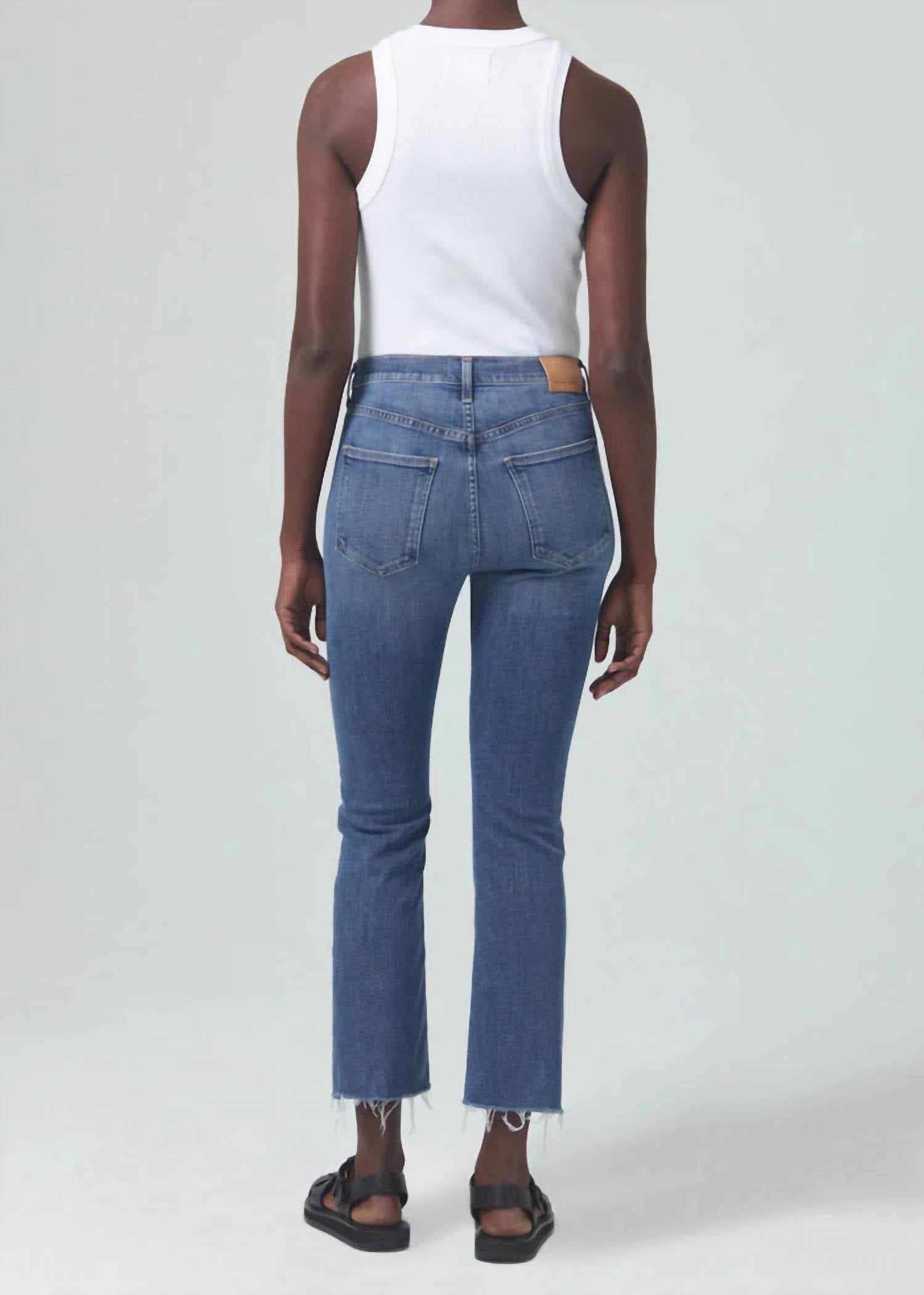 Citizens Of Humanity - Isola Cropped Bootcut Jeans
