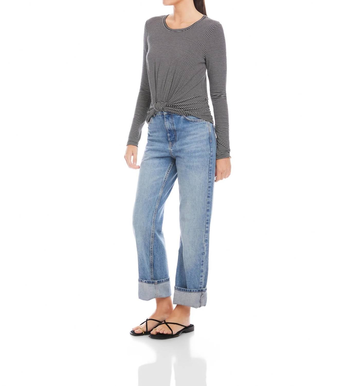 Fifteen Twenty - Cecy Gathered Knot Top