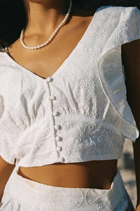 Amuse Society - Comilla Woven Top