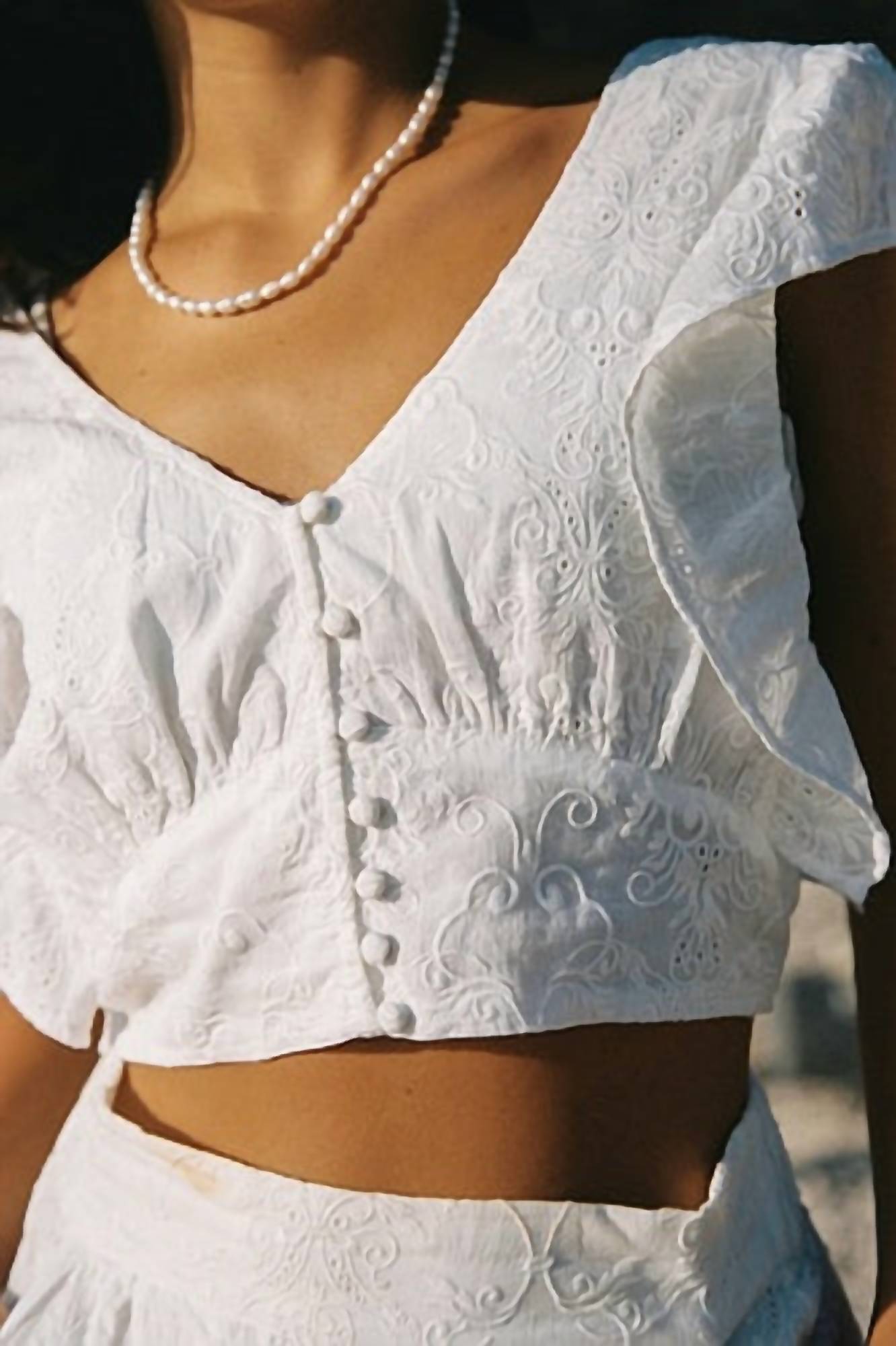 Amuse Society - Comilla Woven Top