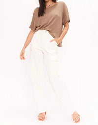 Project Social T - Isadora Lace-up Tee