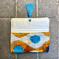 Mila Miro By Emelie - Ikat Clutch Silk Bag