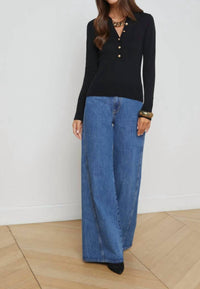 L'Agence - Sterling Collared Sweater