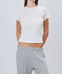 Eterne - Fitted Crewneck Short Sleeve Shirt