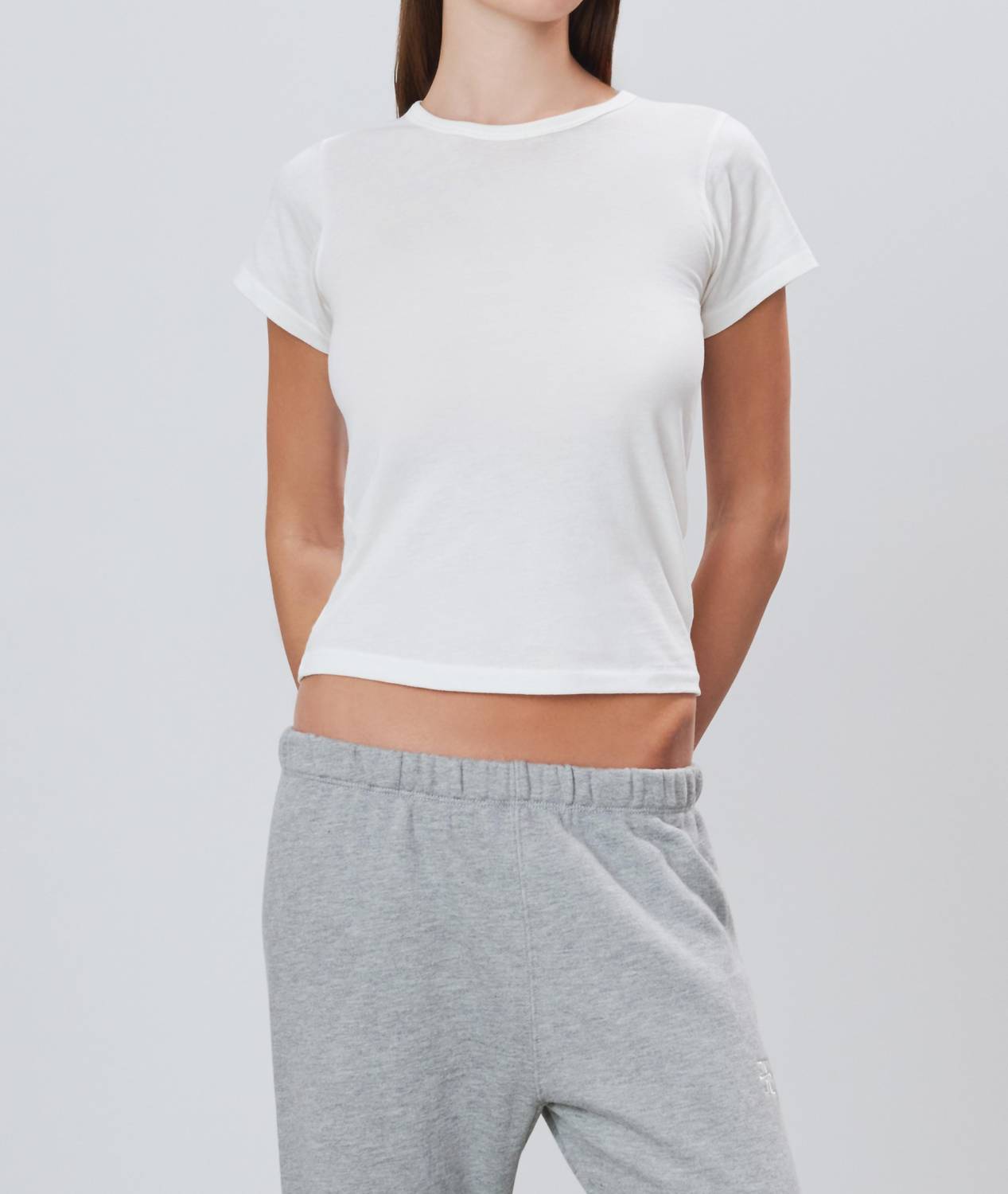 Eterne - Fitted Crewneck Short Sleeve Shirt