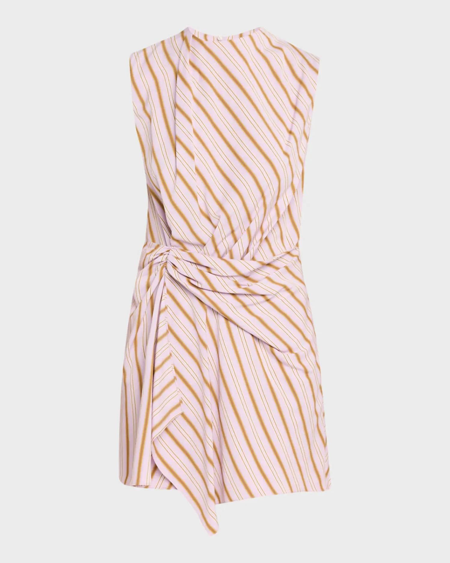 A.L.C. - Dion Stripe Draped Mini Dress