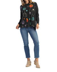 Jess & Jane - Jolly Mineral Washed Cotton High Low Top