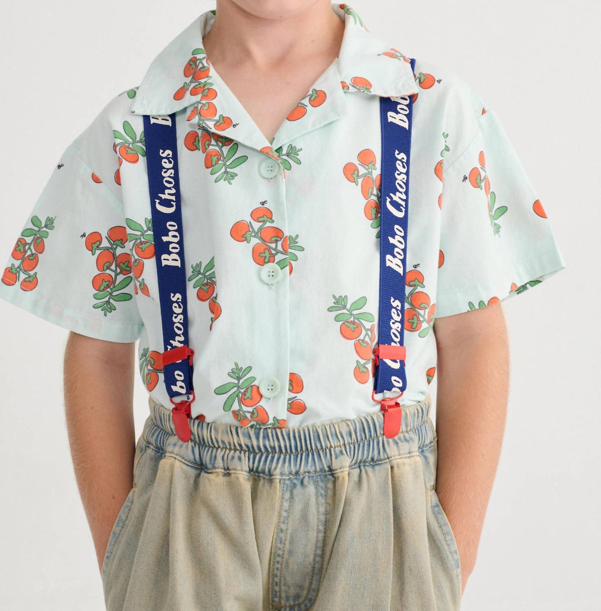 Bobo Choses - Boy's Juicy Tomatoes Short Sleeve Shirt