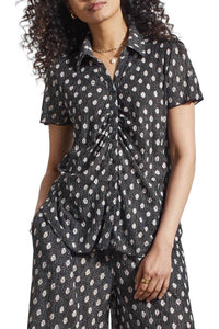 Tribal - Knit Shirred Top