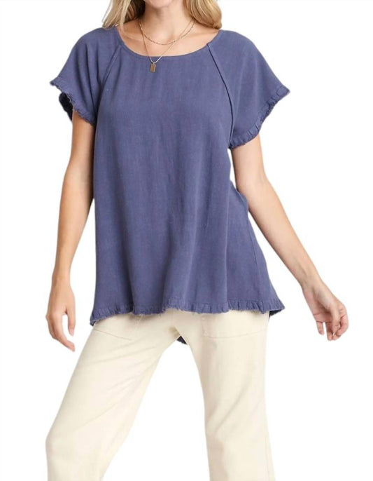 Umgee - Laura Linen Blend Top