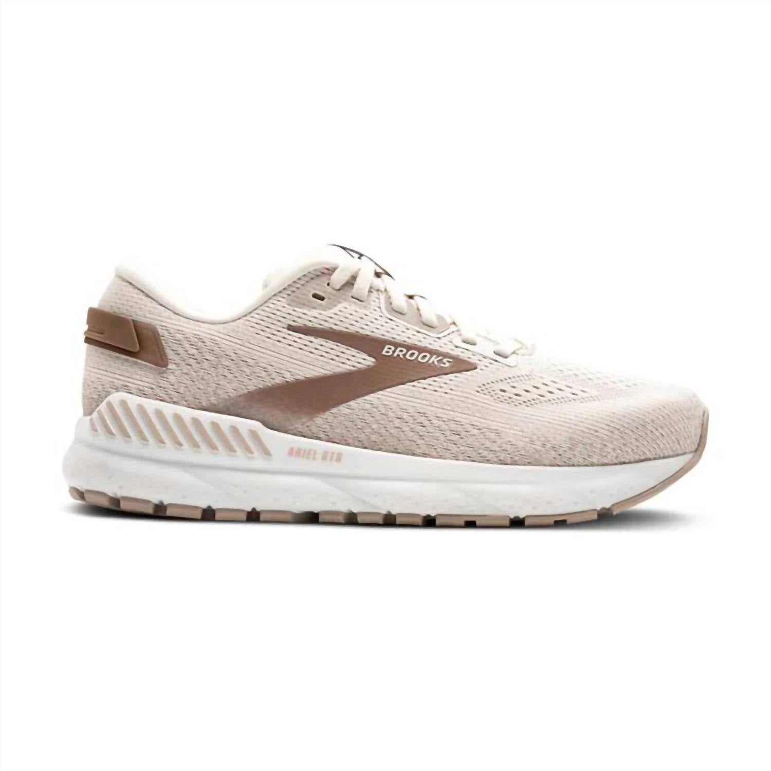 BROOKS Women's Ariel Gts 24 Shoes in coconut chateau portabella - women's sneaker