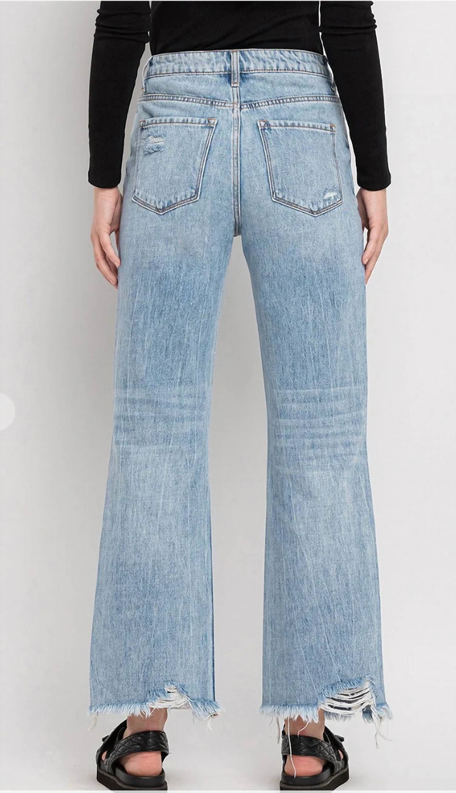 Vervet By Flying Monkey - Ali Vintage Super High Rise Flare Jeans