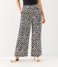 Karen Kane - Satin Wide-Leg Pants