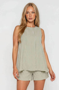 Gilli - Pinstripe Short Set
