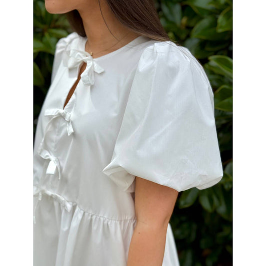 Entro - Melanie Bubble Sleeve Mini Dress