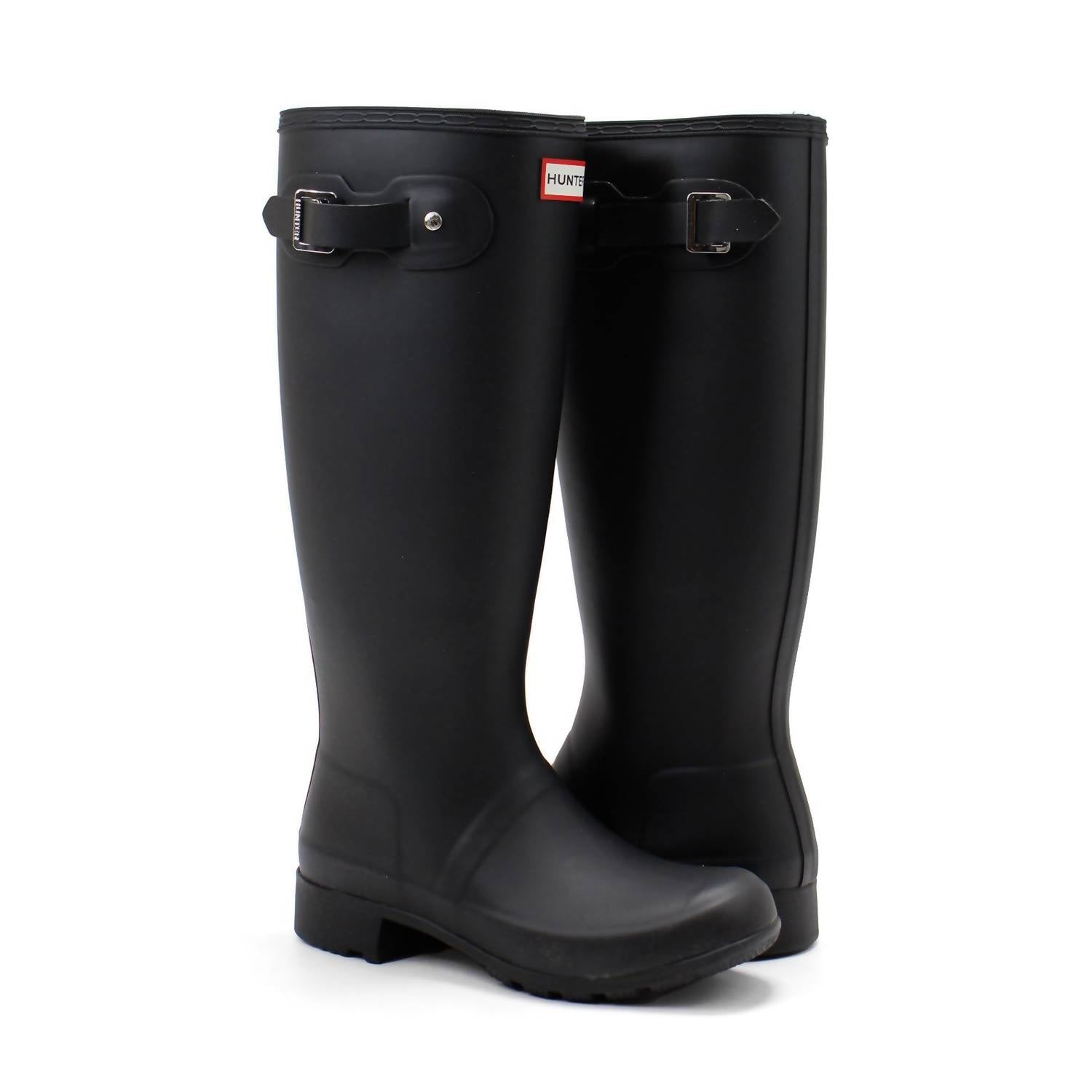 Hunter - Women's Original Tall Back Adjustable Rain Boots