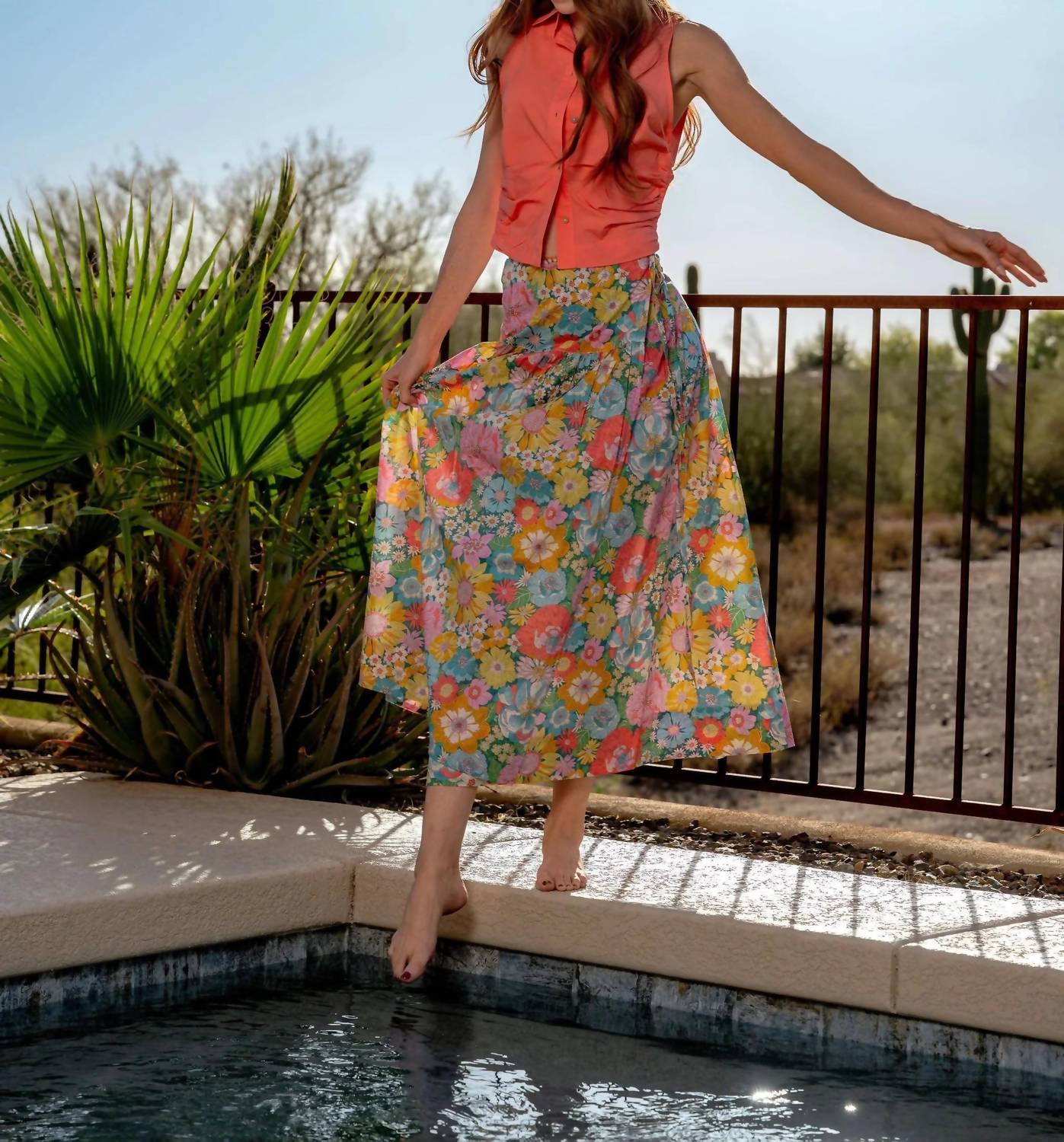 Love The Label - Taylor Wrap Midi Skirt