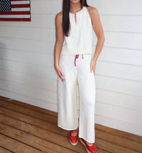 Miou Muse - Stitch Tank And Pants Set