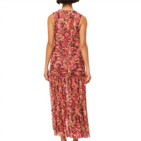 Misa Los Angeles Ava Dress in sedona abstract - women's dress - detail view