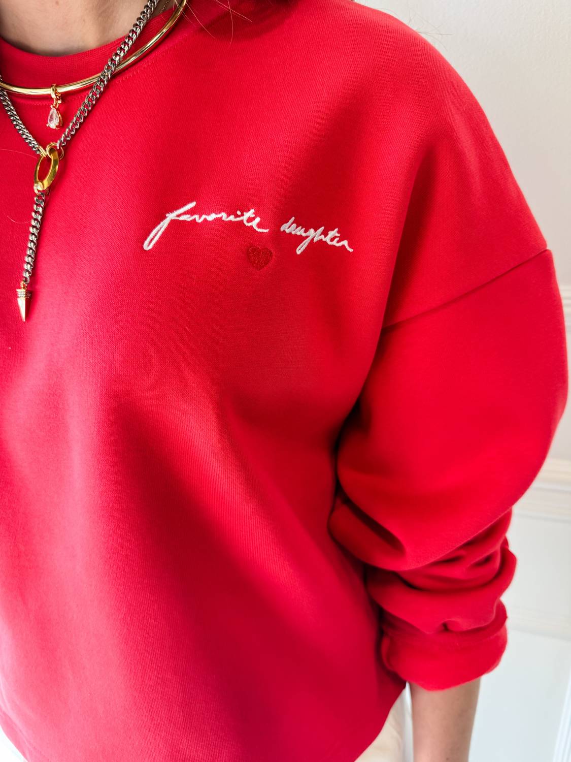 Favorite Daughter - Signature Chest Logo Sweatshirt