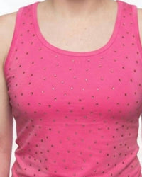 Azi - Everyday Jade Rhinestone Tank