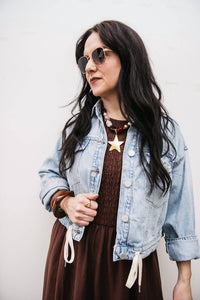 Blanknyc - DRAWSTRING HEM DENIM JACKET