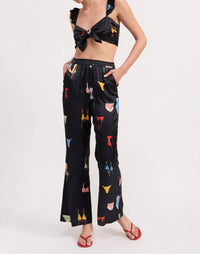Emory Park - Beach Mode Tie-front Bralette Top