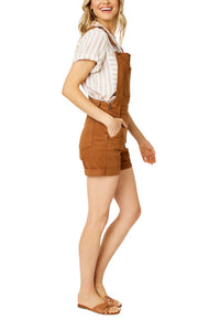 Judy Blue - High Waist Overall Denim Short