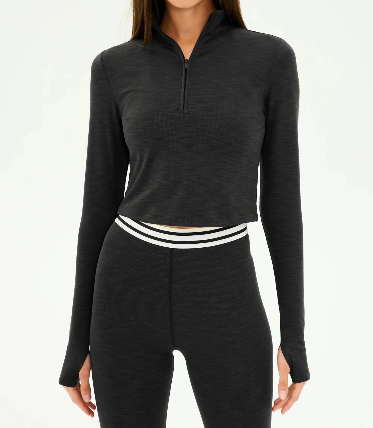 Splits59 - Stevie Active Rib Half Zip Pullover