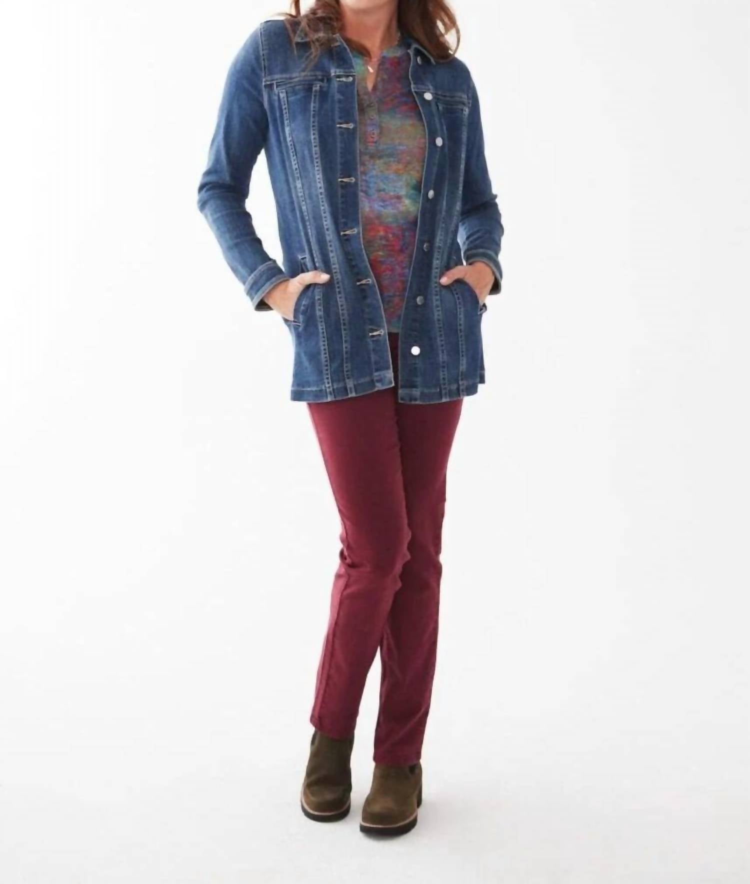 Fdj - Melody Long Sleeve Denim Jacket