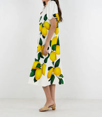 Emily Mccarthy - Hampton Puff Sleeves Dress