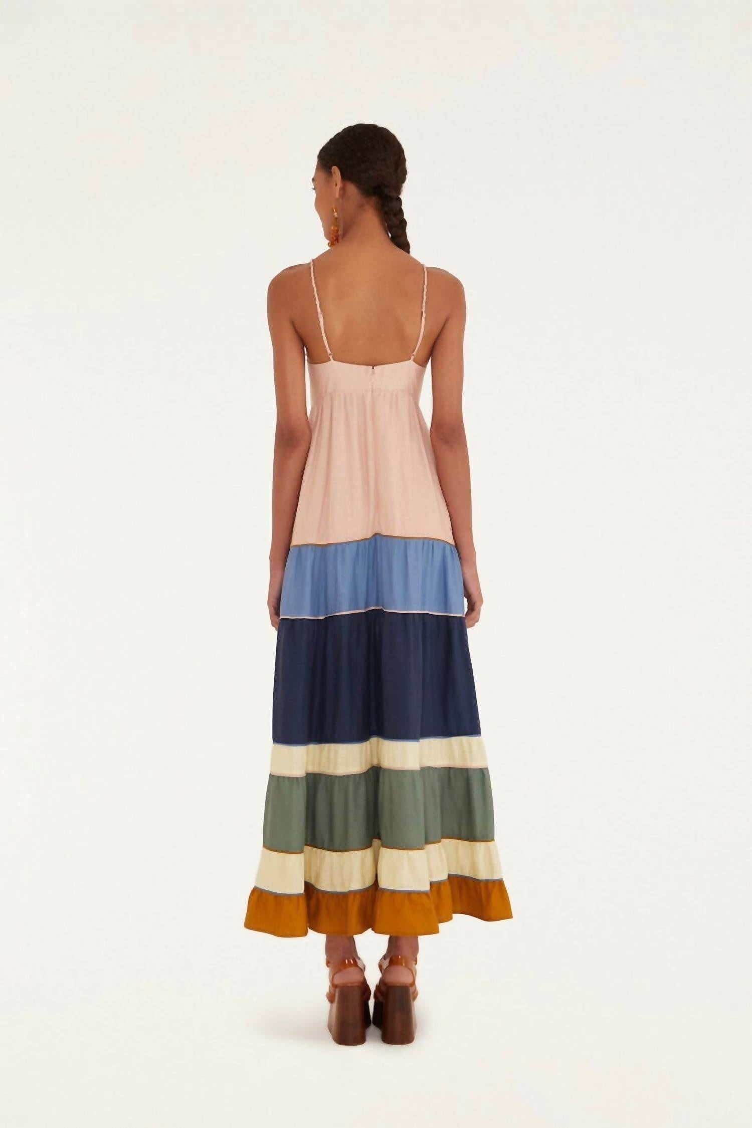 Farm Rio - Pleats Midi Dress