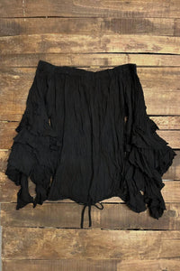 Jaded Gypsy - Midnight Off Shoulder Top