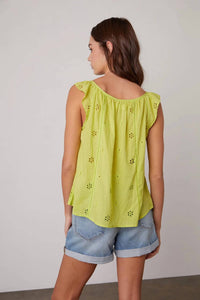 Velvet By Graham & Spencer - Eyelet Coco Top