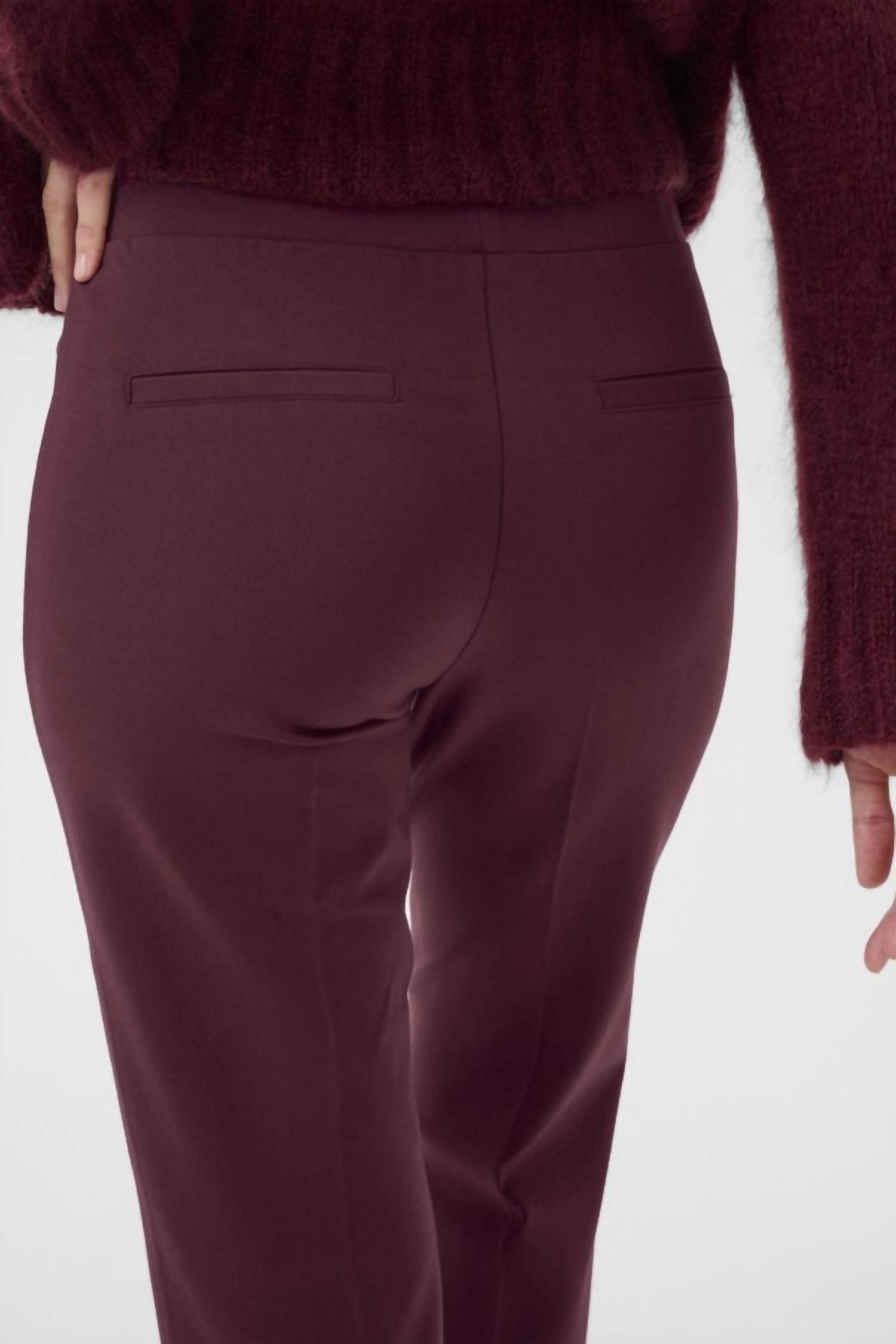 Part Two Ponta Trouser in tawny port - women's pants - view 5