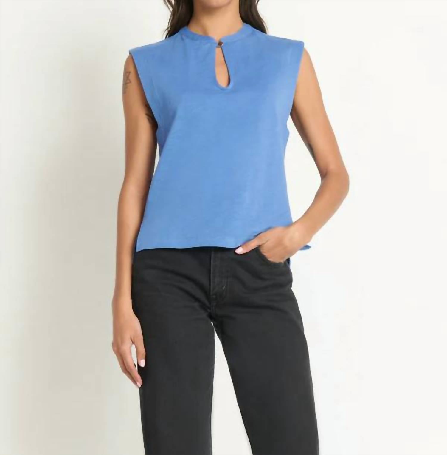 Nation Ltd - Luna Keyhole Top
