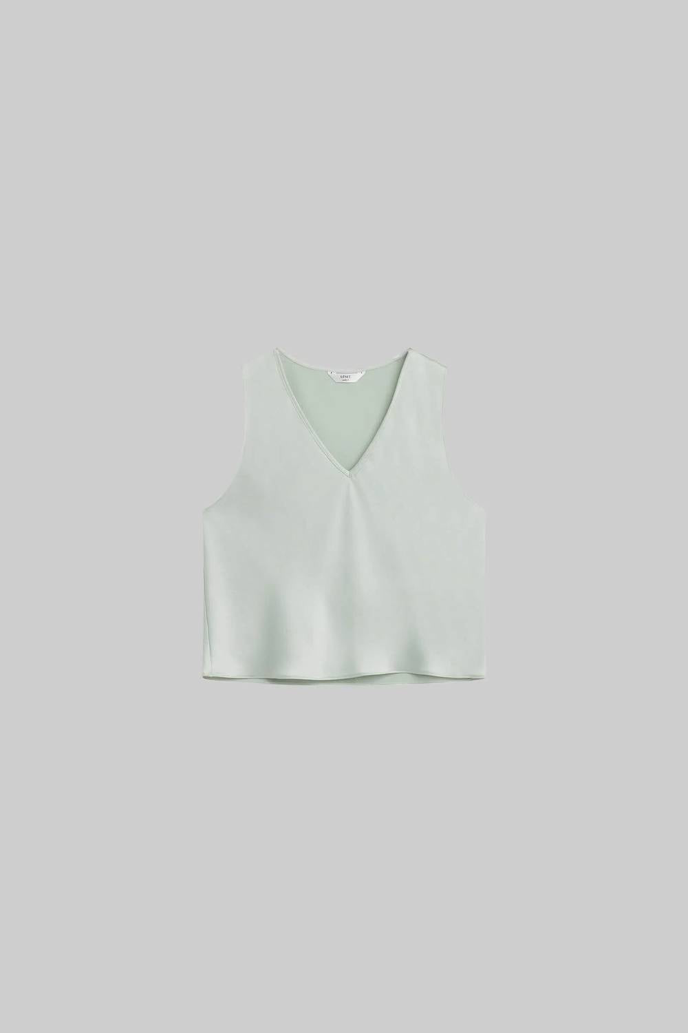Leset - Barb V Neck Silky Tank