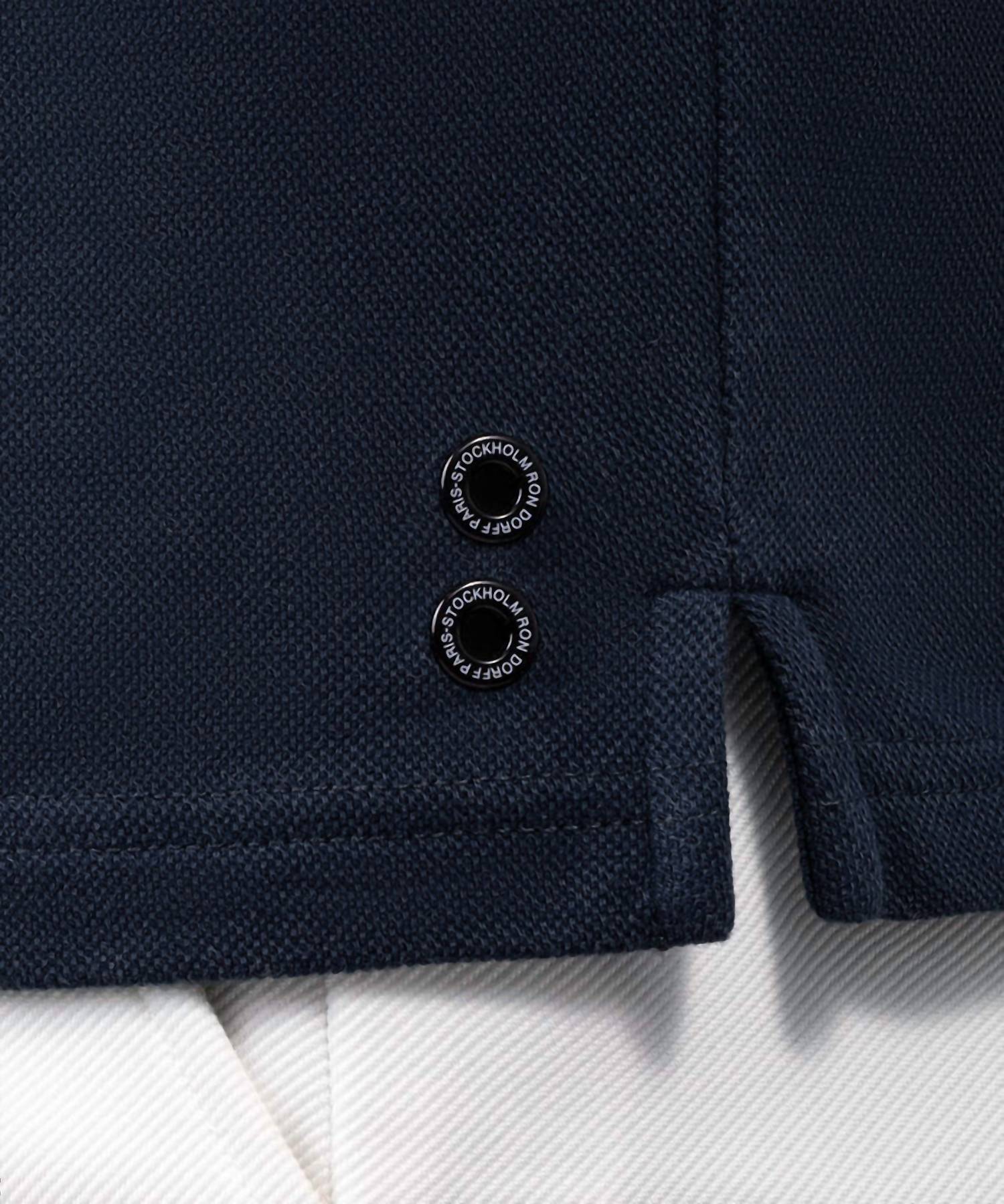 Ron Dorff - Short Sleeve Cotton Piqué Rd Polo