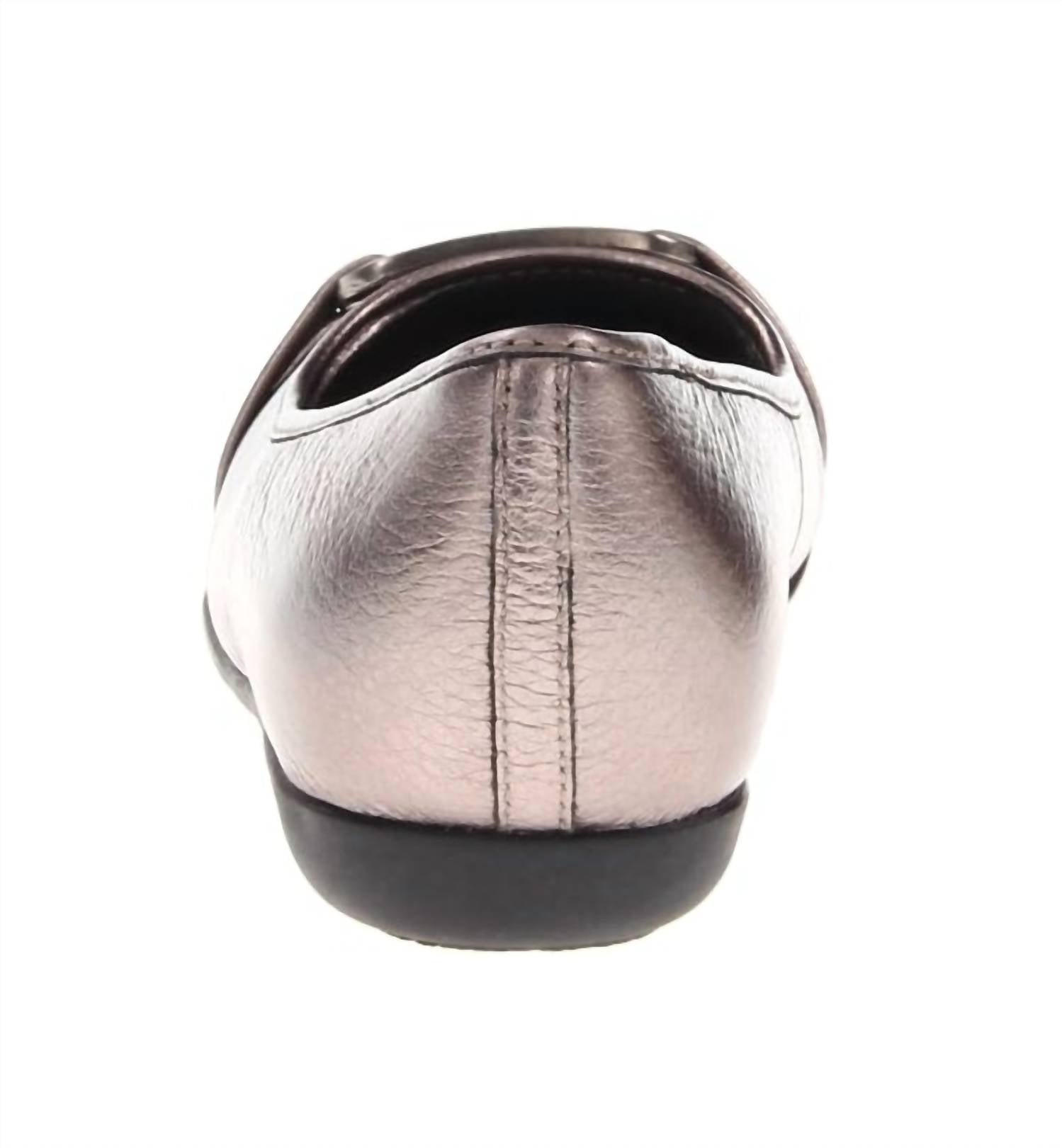 Trotters Women's Sizzle Ballet Flat in pewter - women's flats - view 5