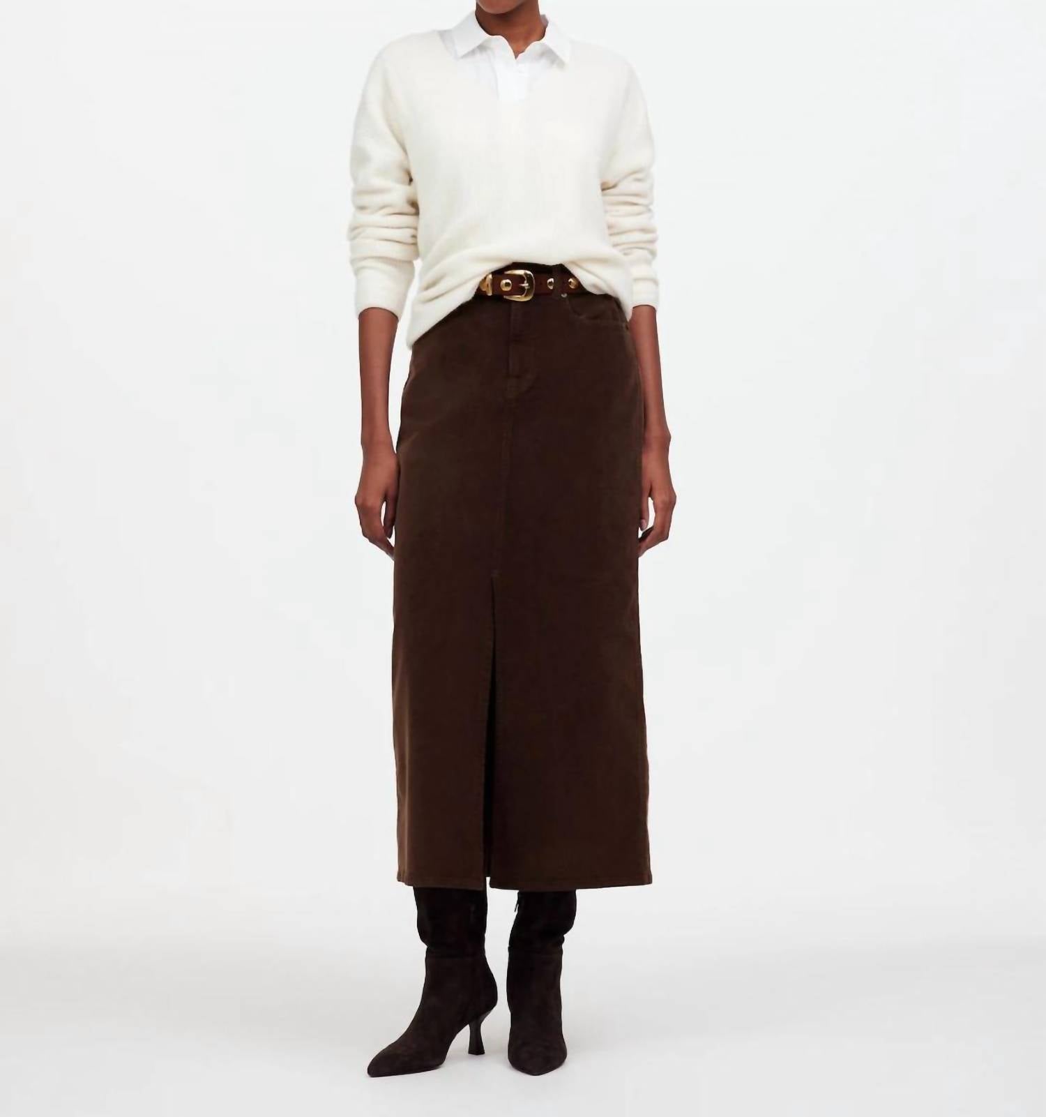 Madewell - Corduroy Midi Skirt